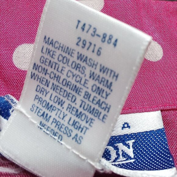 Vintage Pendleton MCM Polka Dots Button Shirt Short Sleeve - Picture 4 of 6